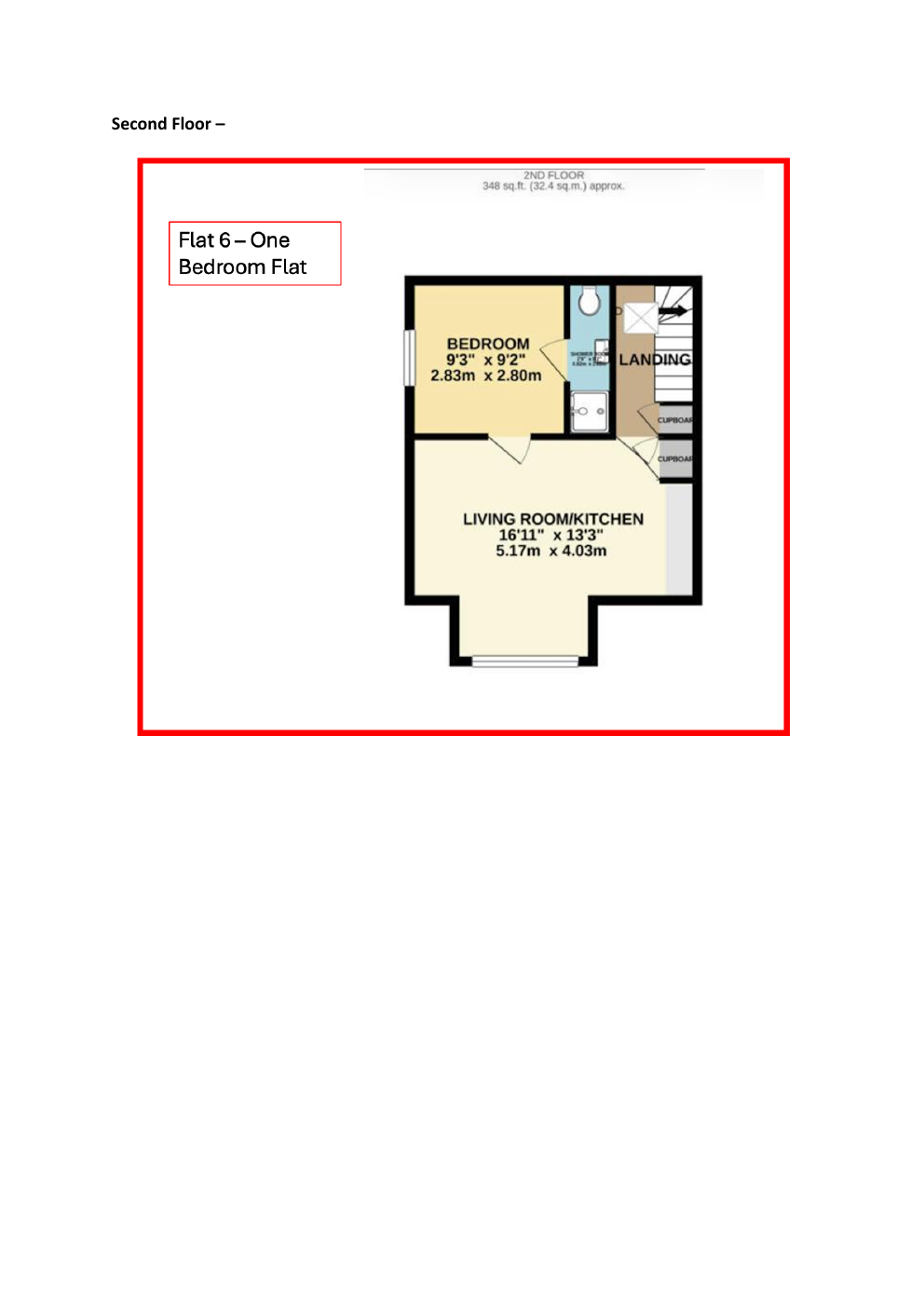 Master second floor plan